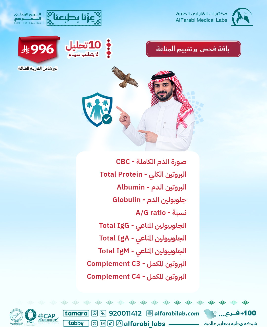 باقة فحص وتقييم المناعة